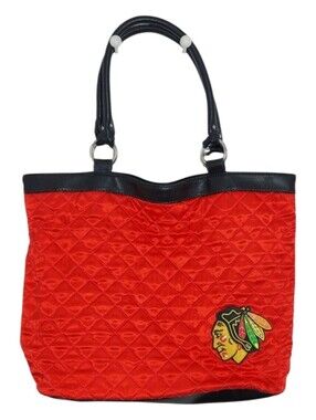 Pro-FAN-ity Chicago Blackhawks Bag NHL Logo Red Black